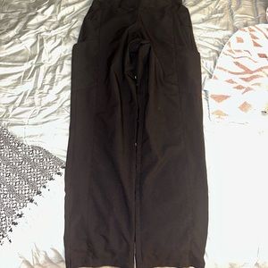 Wonder wink black XS nylon scrub pants